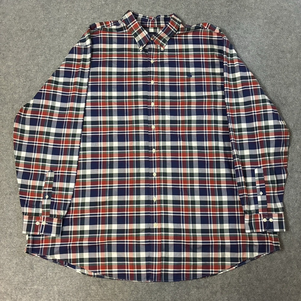 Brooks Brothers Mens 4XLT Long Sleeve Button Down Polo Shirt Non Iron Lot of 3 - Picture 10 of 14
